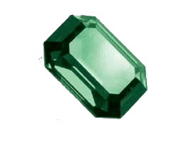 the May gemstone is Emerald