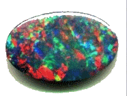 the October gemstone is Opal